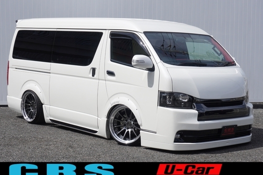 5414　平成28年式　ハイエース　スーパーGL　ワイド　ダークプライム　2WD　3000cc　ディーゼル車　5人乗り　8.0万kmのサムネイル