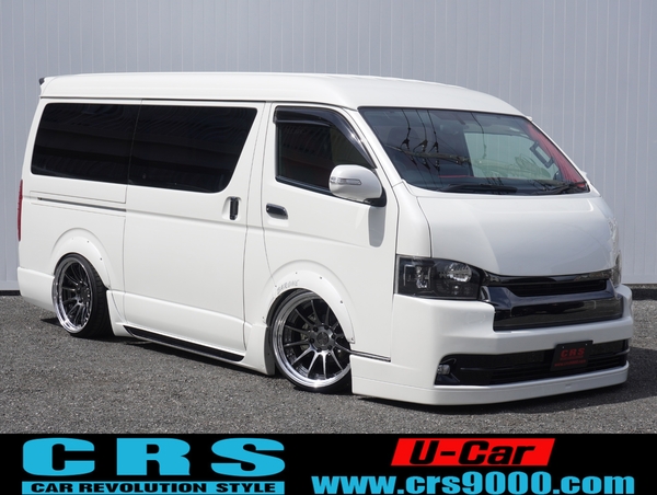5414　平成28年式　ハイエース　スーパーGL　ワイド　ダークプライム　2WD　3000cc　ディーゼル車　5人乗り　8.0万kmのサムネイル