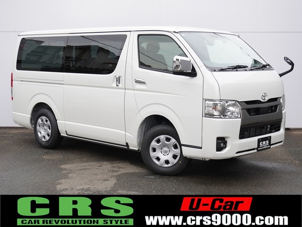 5447 登録済み未使用車 令和7年式 ハイエース スーパーGL ダークプライムS　4WD 2,800cc (ディーゼル) 2/5人乗車 7kmのサムネイル