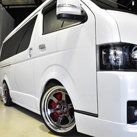 5477.令和4年式 ハイエース スーパーGL ダークプライムⅡ 2WD 2,800cc ディーゼル車 走行2万キロ 検査1年付きのサムネイル