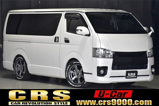 5505.平成28年式 ハイエース スーパーGL ダークプライム 2WD 3,000cc ディーゼル車 走行8.2万キロ 検査1年付きのサムネイル