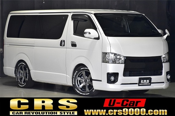 5505.平成28年式 ハイエース スーパーGL ダークプライム 2WD 3,000cc ディーゼル車 走行8.2万キロ 検査1年付きのサムネイル