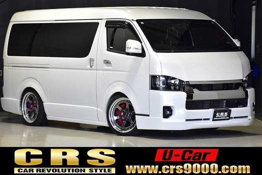 5477.令和4年式 ハイエース スーパーGL ダークプライムⅡ 2WD 2,800cc ディーゼル車 走行2万キロ 検査1年付きのサムネイル