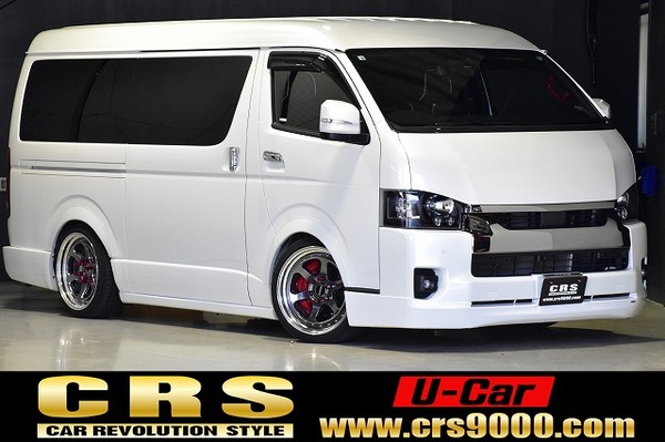 5477.令和4年式 ハイエース スーパーGL ダークプライムⅡ 2WD 2,800cc ディーゼル車 走行2万キロ 検査1年付きのサムネイル
