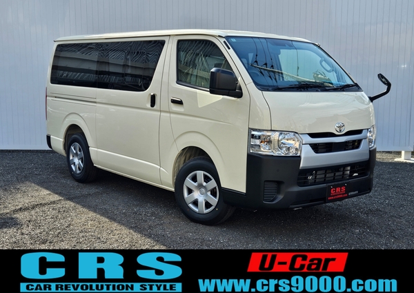 5491　令和7年式　ハイエース　DX　2WD　ガソリン車　6人乗り　10km　登録済み未使用車のサムネイル