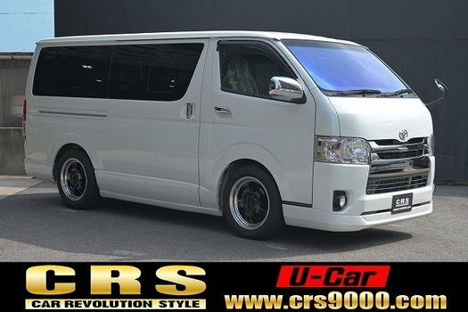 5007.平成27年式 ハイエース スーパーGL ダークプライム 2WD 2,000cc ガソリン車 走行7.3万キロ 車検令和7年8月のサムネイル