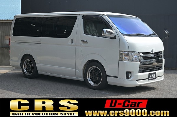 5007.平成27年式 ハイエース スーパーGL ダークプライム 2WD 2,000cc ガソリン車 走行7.3万キロ 車検令和7年8月のサムネイル