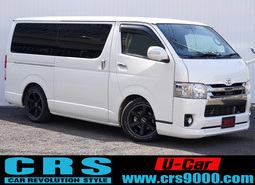 5561　令和2年式　ハイエース　スーパーGL　ダークプライムⅡ　2WD　2000cc　ガソリン車　5人乗り　5.0万km