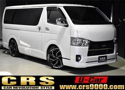 5543.平成30年式 ハイエース スーパーGL ダークプライム 2WD 2,800cc ディーゼル車 走行13.6万キロ 検査1年付き