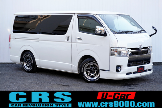 5529　令和2年式　ハイエース　スーパーGL　ダークプライムⅡ　2WD　2800cc　ディーゼル車　5人乗り　2.7万kmのサムネイル