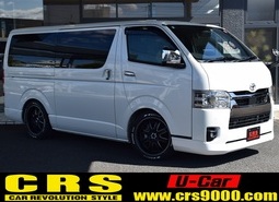 5483　令和4年式　ハイエース　スーパーGL　ダークプライムⅡ　2WD　2800cc　ディーゼル車　5人乗り　4.1万km