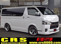 5511　令和5年式　ハイエース　スーパーGL　ダークプライムⅡ　2WD　2,000cc　ガソリン車　5人乗り　4,100km