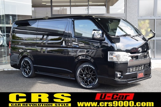 5743　令和5年式　ハイエース　スーパーGL　ダークプライムⅡ　2WD　2800cc　ディーゼル車　5人乗り　2.5万kmのサムネイル