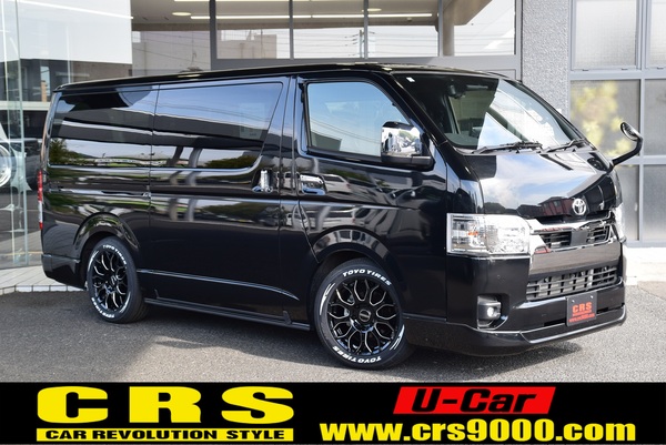 5743　令和5年式　ハイエース　スーパーGL　ダークプライムⅡ　2WD　2800cc　ディーゼル車　5人乗り　2.5万kmのサムネイル