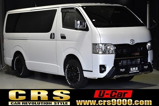 5487.令和4年式 ハイエース スーパーGL ダークプライムⅡ MRT1 4WD 2,800cc ディーゼル車 走行1.3万キロ 車検令和7年11月のサムネイル