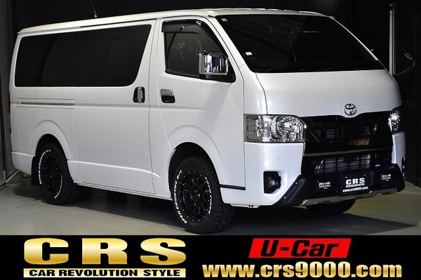 5487.令和4年式 ハイエース スーパーGL ダークプライムⅡ MRT1 4WD 2,800cc ディーゼル車 走行1.3万キロ 車検令和7年11月のサムネイル