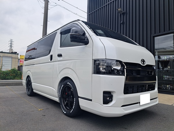 【CRS横浜】ハイエースカスタム　新型ダークプライムSをガッツリカスタム！