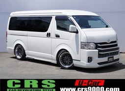 5597 【内装架装車/3ナンバー登録】平成27年式 ハイエース ワイドバン ダークプライム 2WD 3,000cc (ディーゼル) 10人乗車 14万km