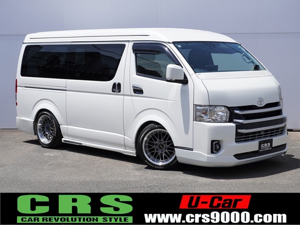 5597 【内装架装車/3ナンバー登録】平成27年式 ハイエース ワイドバン ダークプライム 2WD 3,000cc (ディーゼル) 10人乗車 14万kmのサムネイル