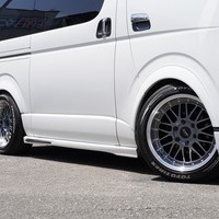 5597 【内装架装車/3ナンバー登録】平成27年式 ハイエース ワイドバン ダークプライム 2WD 3,000cc (ディーゼル) 10人乗車 14万kmのサムネイル