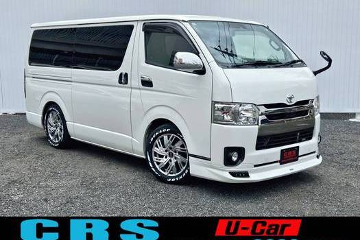 5649　平成31年式　ハイエース　スーパーGL　ダークプライムⅡ　2WD　2000cc　ガソリン車　5人乗り　7.2万kmのサムネイル