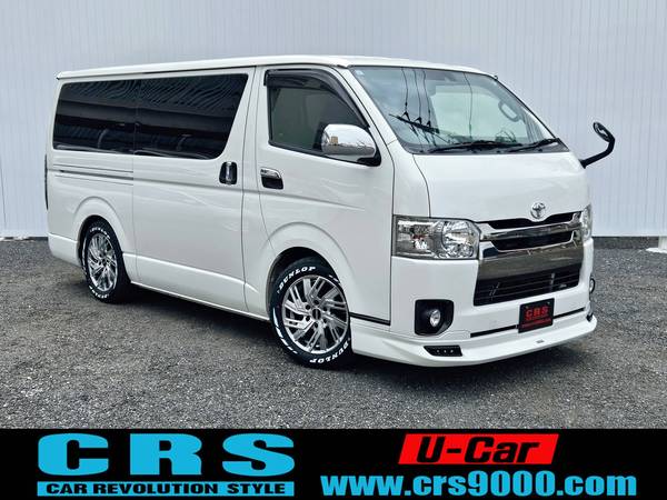 5649　平成31年式　ハイエース　スーパーGL　ダークプライムⅡ　2WD　2000cc　ガソリン車　5人乗り　7.2万kmのサムネイル