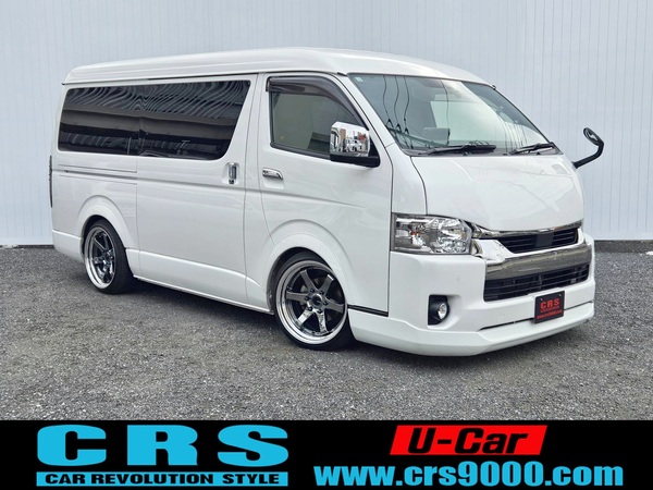 5689　令和3年式　ハイエース　スーパーGL　ダークプライムⅡ　2WD　2800cc　ディーゼル車　5人乗り　8.0万kmのサムネイル