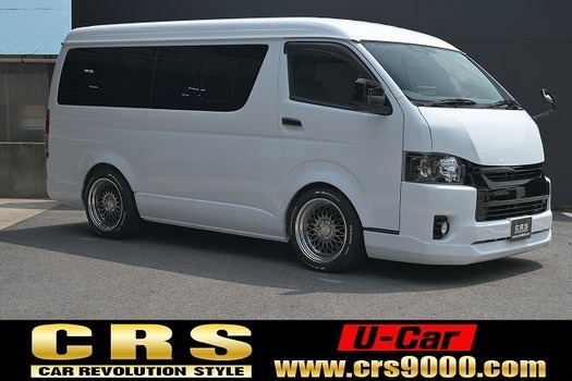 5104. 平成26年式 ハイエース  ワゴンGL 2WD 2,700㏄ ガソリン車 10人乗り 走行1,2万キロ 検査1年付きのサムネイル