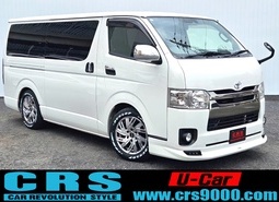 5649　平成31年式　ハイエース　スーパーGL　ダークプライムⅡ　2WD　2000cc　ガソリン車　5人乗り　7.2万km
