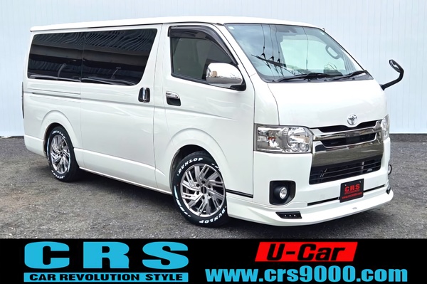 5649　平成31年式　ハイエース　スーパーGL　ダークプライムⅡ　2WD　2000cc　ガソリン車　5人乗り　7.2万kmのサムネイル