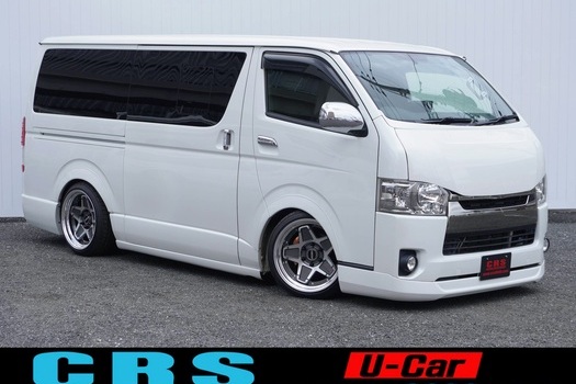 5619　平成29年式　ハイエース　スーパーGL　ダークプライム　2WD　2000cc　ガソリン車　5人乗り　8.3万kmのサムネイル