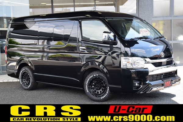 5694 令和5年式 ハイエース ワゴンGL 内装架装車両　2WD 2,700cc (ガソリン車) 10人乗車 8,000kmのサムネイル