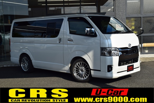 5698　令和5年式　ハイエース　スーパーGL　ダークプライムⅡ　2WD　2800cc　ディーゼル車　5人乗り　1.7万kmのサムネイル