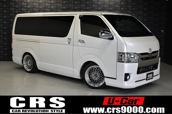 5594 令和2年式 ハイエース スーパーGL ダークプライムⅡ 2WD 2,800cc (ディーゼル車) リムジン8架装　8人乗車 2.2万kmのサムネイル