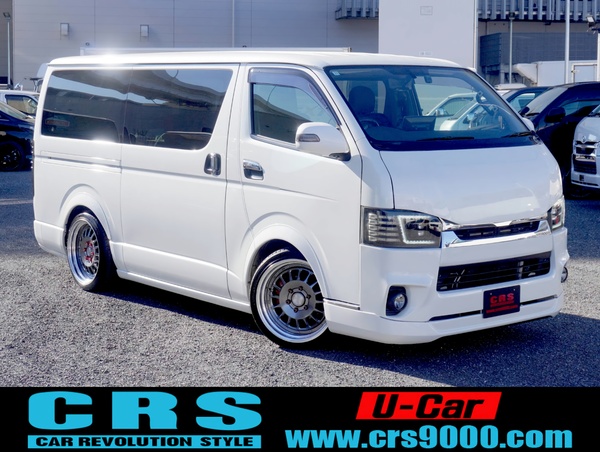 4970　平成26年式　ハイエース　スーパーGL　2WD　3000cc　ディーゼル車　5人乗り　7.2万kmのサムネイル