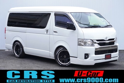 5668　令和6年式　ハイエース　ワイド　スーパーGL　ダークプライムⅡ　2WD　2800cc　5人乗り　2.4万kmのサムネイル
