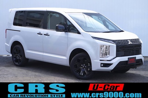 5503　令和7年式　デリカD:5　BLACK Edition　4WD　2300cc 　ディーゼル車　登録済み未使用車　7人乗り　ステップ無し　15kmのサムネイル