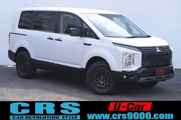 5504　令和7年式　デリカD:5　CHAMONIX　4WD　2300㏄　ディーゼル車　登録済み未使用車　8人乗り　ステップ有　20kmのサムネイル