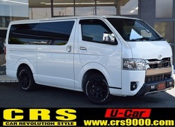 5792 令和5年式　ハイエース　スーパーGL　ダークプライムⅡ　2WD　2800cc　ディーゼル車　5人乗り　1.6万km