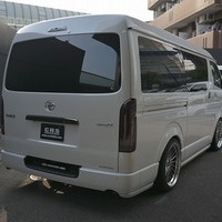 5728.令和6年式 ハイエース スーパーGL ダークプライムⅡ 2WD 2,800cc ディーゼル車  走行1万キロ 検査1年付きのサムネイル