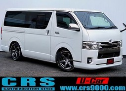 5833　令和1年式　ハイエース　スーパーGL　ダークプライムⅡ　2WD　2000cc　ガソリン車　5人乗り　4.2万km