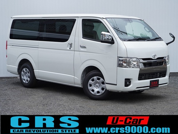 5804　令和7年式　ハイエース　スーパーGL　ダークプライムⅡ　2WD　2000cc　ガソリン車　5人乗り　35kmのサムネイル
