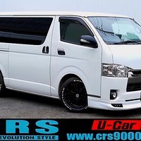 5842　平成27年式　ハイエース　スーパーGL　ダークプライム　2WD　3000cc　ディーゼル車　5人乗り　11.7万kmのサムネイル