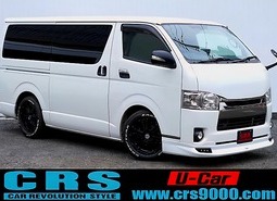 5842　平成27年式　ハイエース　スーパーGL　ダークプライム　2WD　3000cc　ディーゼル車　5人乗り　11.7万km