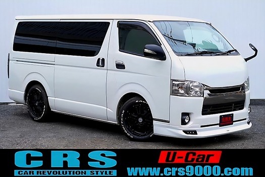 5842　平成27年式　ハイエース　スーパーGL　ダークプライム　2WD　3000cc　ディーゼル車　5人乗り　11.7万kmのサムネイル