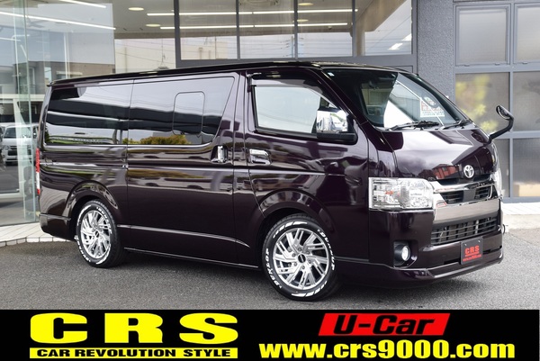5672　令和3年式　ハイエース　スーパーGL　ダークプライムⅡ　2WD　2800cc　ディーゼル車　5人乗り　4.9万kmのサムネイル
