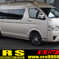 5874　令和7年式　ハイエース　ワゴン　グランドキャビン　2WD　2700cc　ガソリン車　10人乗り　3ナンバー　5km　登録済未使用車のサムネイル