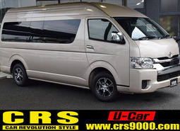 5874　令和7年式　ハイエース　ワゴン　グランドキャビン　2WD　2700cc　ガソリン車　10人乗り　3ナンバー　5km　登録済未使用車