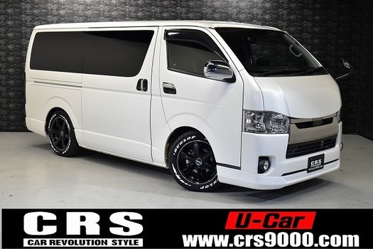 5879 平成30年式 ハイエース スーパーGL ダークプライム 2WD 2,000cc (ガソリン車) 8人乗車 5.9万km 令和8年3月18日のサムネイル