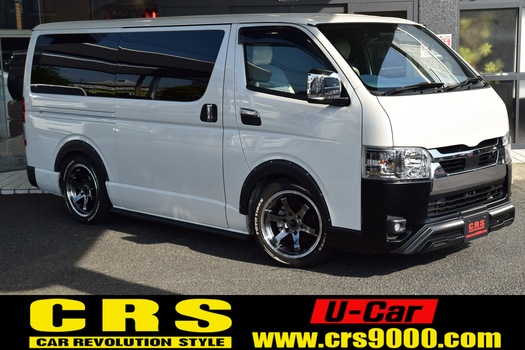 5837 令和5年式 ハイエース　スーパーGL　ダークプライムⅡ　2WD　2000cc　ガソリン車　5人乗り　2.2万kmのサムネイル
